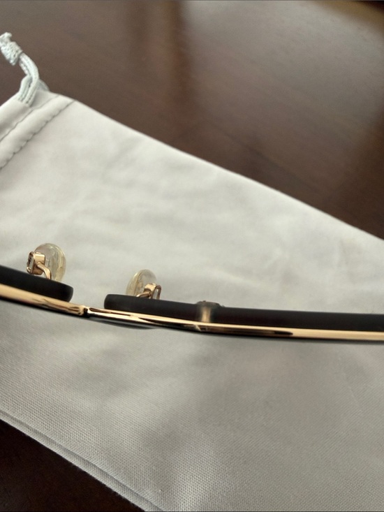 Tom Ford Black Sardine Cat-Eye Sunglasses with Gradient Lenses and Gold Accents main image 9